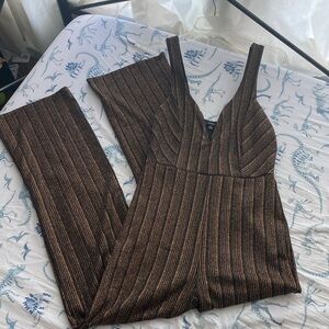 Black & Gold Jumpsuit